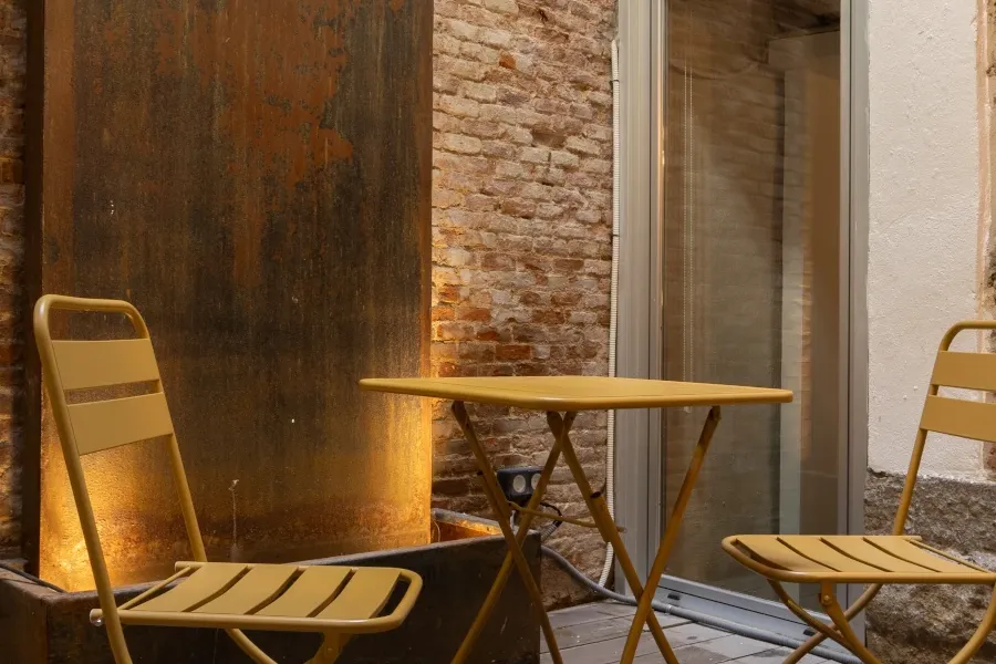 Terraza vivienda en Gran Vía