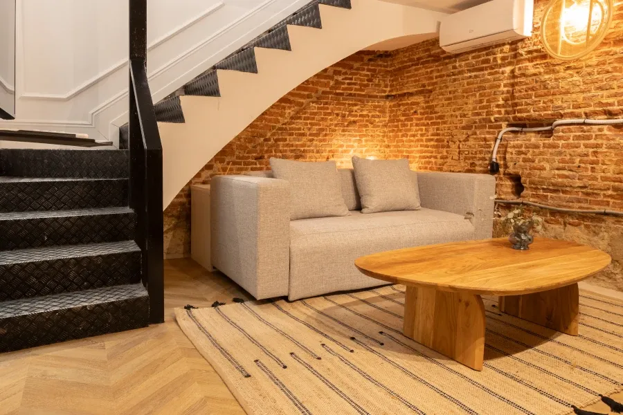 Salón vivienda en Gran Vía