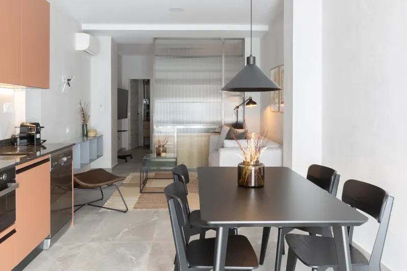 cocina de la vivienda en Latina